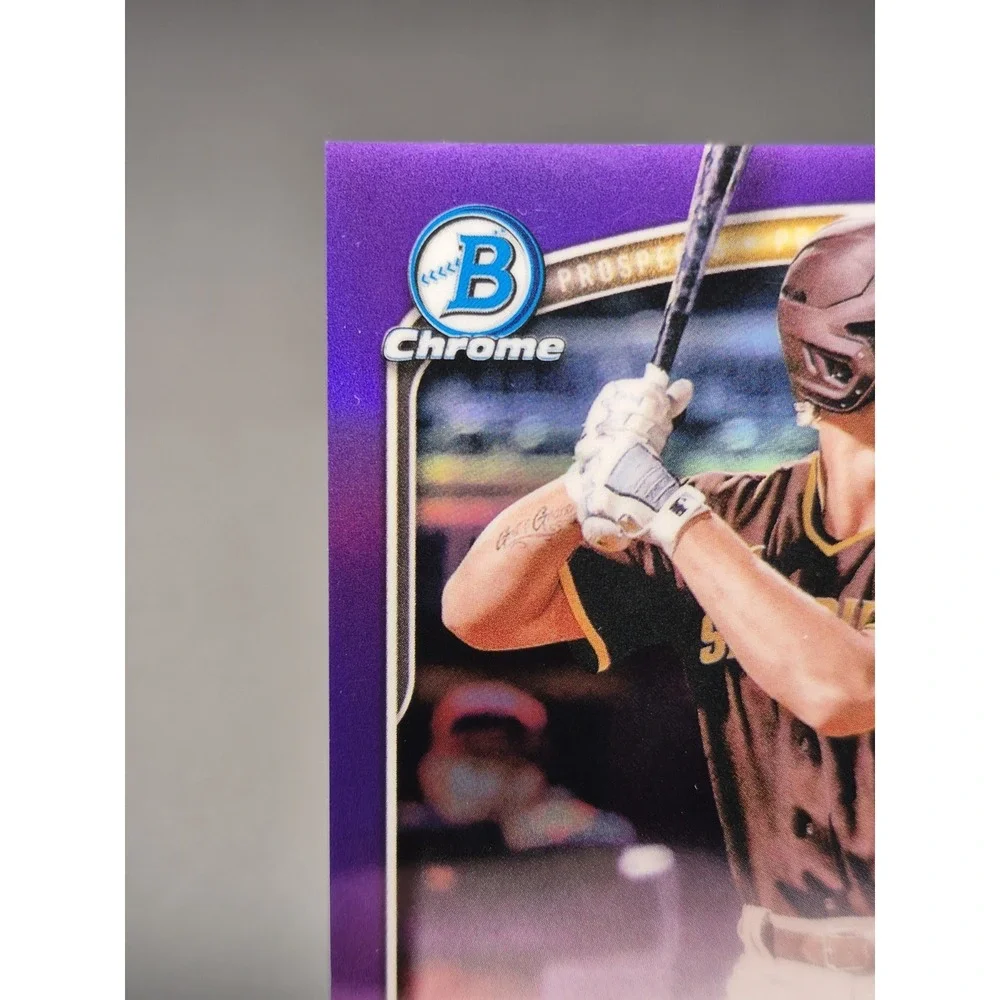 2025 Bowman Chrome Kale Fountain #CPA-KFO 1st Bowman True‎ Purple Auto /250 (AU)